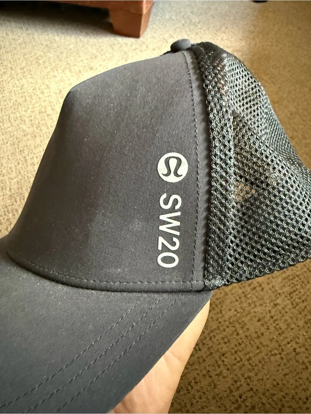 lululemon athletica Black SW2O Performance Trucker Hat